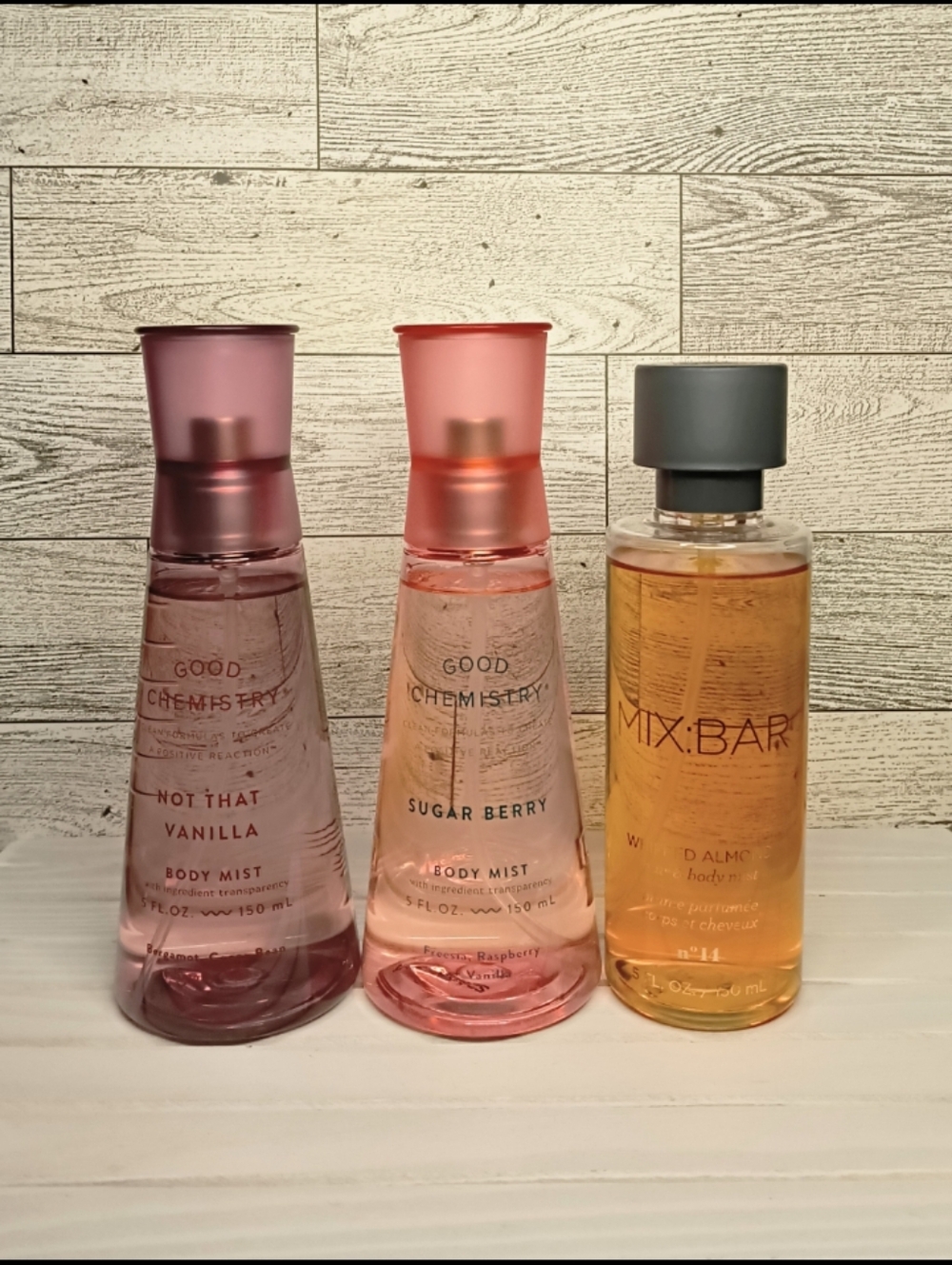 Good Chemistry Mixbar Body Mist - NEW